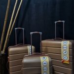 چمدان فایبرگلاس دلسی پاریس کرمی
